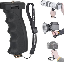 Ergonomic DSLR Mirrorless Camera Camcorder Binoculars Hand Grip Stabilizer