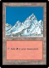 MTG - SNOW-COVERED MOUNTAIN - Ice Age (C)