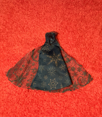 Disney Frozen Princess Elsa Barbie Dress Reversable
