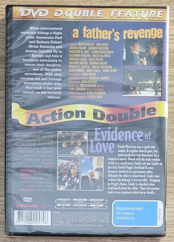 A Father's Revenge + Evidence of Love ~ DVD ~ Region 4 ~ PAL ~ FREE postage!! - Picture 2 of 2