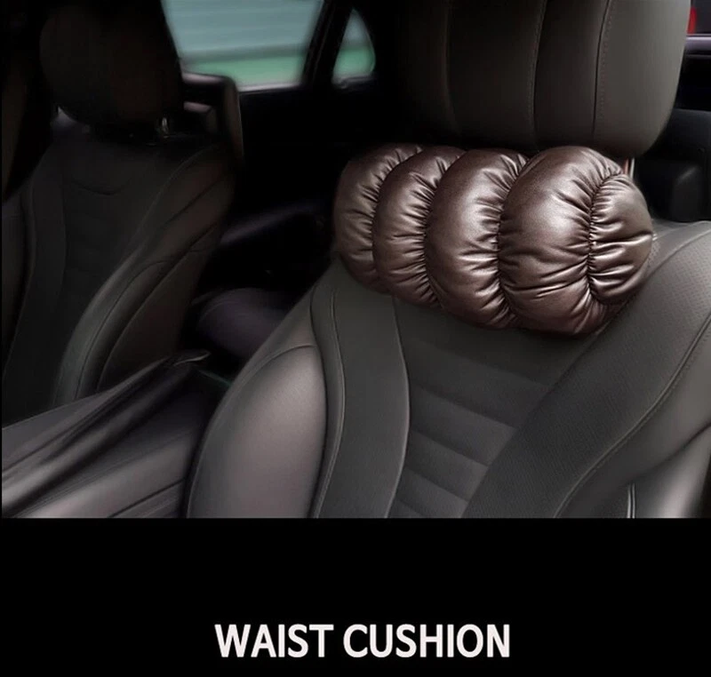 Cojín para cuello de coche 1P reposacabezas almohada soporte asiento almohadilla de lujo conducción limusina  Foto 3 de 4
