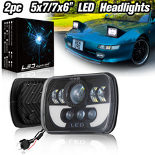7x6/5x7 LED Headlights Hi/Lo Beam DRL For Toyota Celica 1982-1993 MR2 1985-1995
