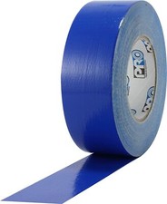 ProTapes Pro Duct 110 PE-Coated Cloth Duct Tape, 60yds L X 2"W Blue - 24 Pack
