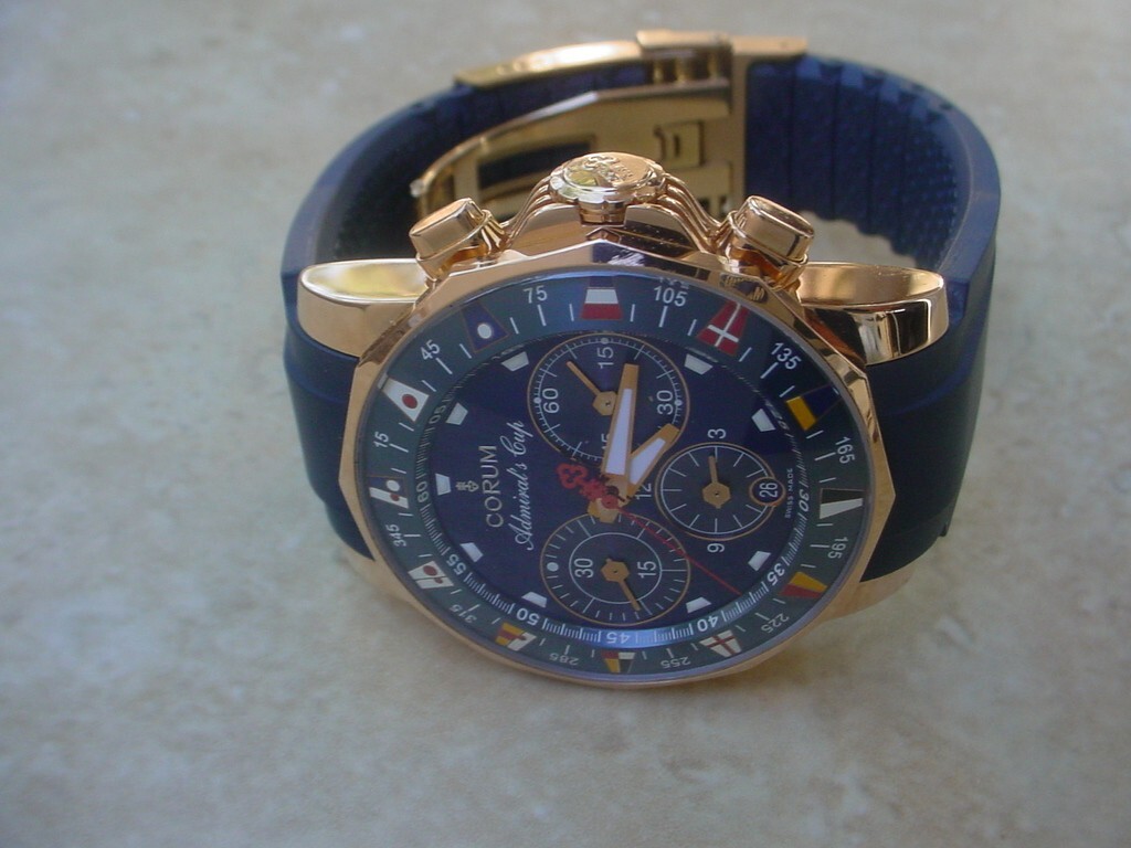 Corum Admiral's Cup Chronograph 985.673.55 18K Gold. 44 mm. 57 Corum Admiral's Cup Chronograph 985.673.55 18K Gold. 44 mm. 57