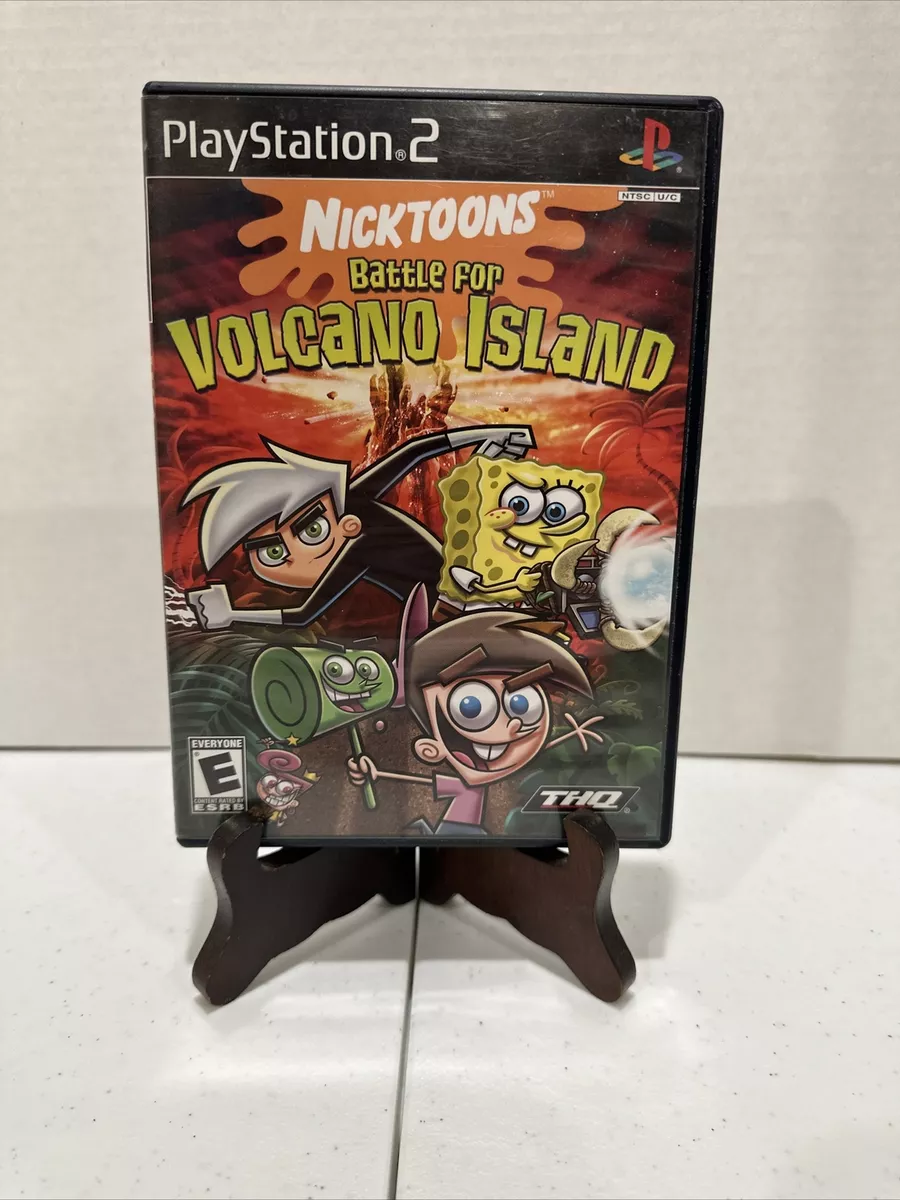 Nicktoons: Battle for Volcano Island - PlayStation 2 (PS2) Game