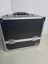 Caboodles Lovestruck 11.75 Ultimate Makeup Train Case Black