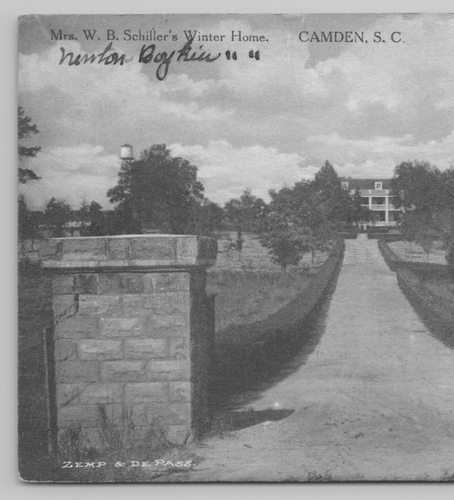 Camden SC Winter Home of Mrs. W. B. Schiller or Newton C. Boykin Postcard 1910's - Picture 4 of 5