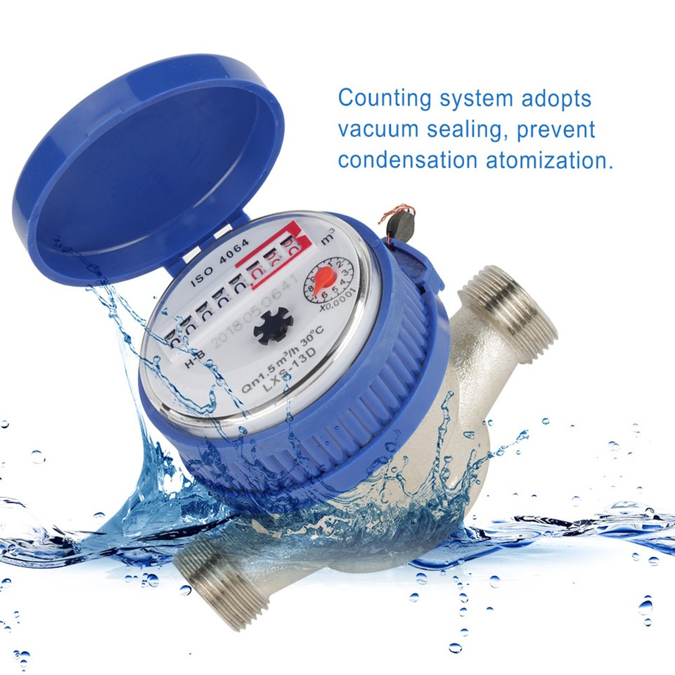 High Quality 15mm Cold Water Meter For Household Usage eBay