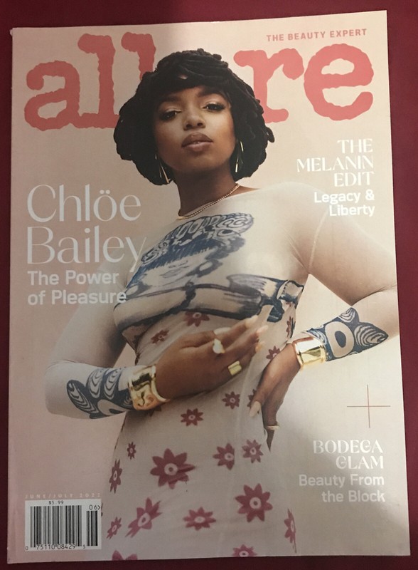 ALLURE Magazine June July 2022 Chloe Bailey Alok Vaid-Menon Donovan Green New
