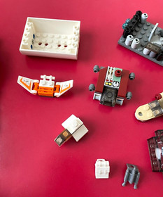 LEGO LOT of STAR WARS PIECES SHIPS #75182 FIGHTER TANK DROIDEKA LANDSPEEDER