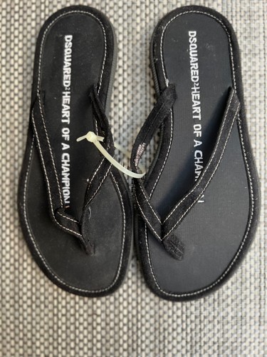 New Men's DSQUARED2 Flip Flops | eBay