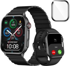 Smart Watch for Men Women Answer/Make Calls , 2.01" AMOLED HD Display Fitness