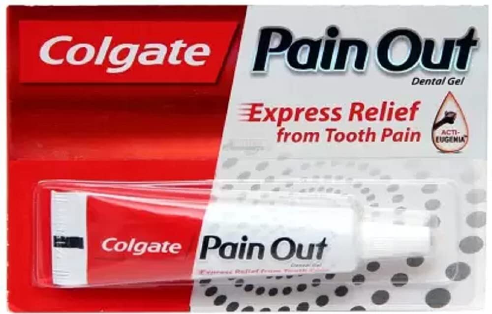 Natürliches Colgate Pain Out GUMS Zahnschmerzen Zahnschmerzmittel Gel Nelkenöl Eugenia