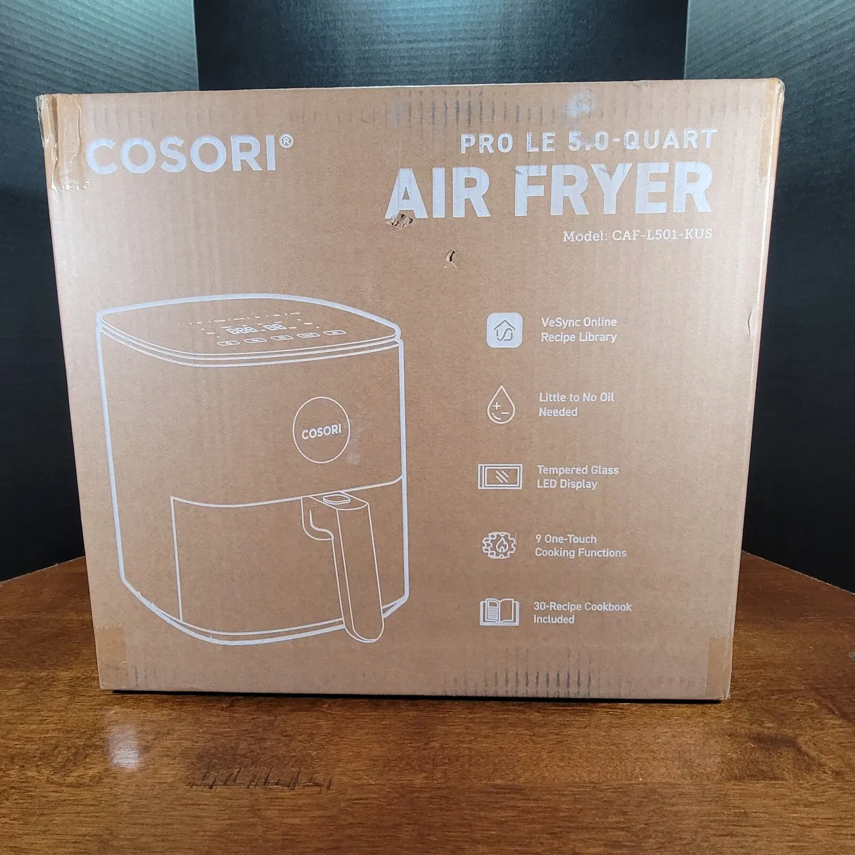 COSORI L501: Compact Oilless 5 Quart Air Fryer with 30 Recipes - VeSync  Store