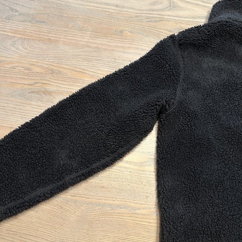 Polo Ralph Lauren Black & Pink Sherpa Chunky Fleece Jacket Women's S Full Zip - Picture 13 of 19