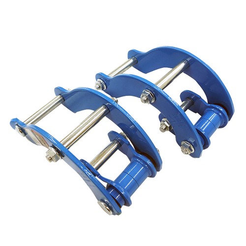 2x Rear Leaf Spring Extended 2" Height Shackles Suitable For Isuzu Holden Rodeo - Picture 10 of 11