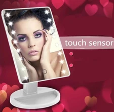 Makeup Mirror Cosmetic with LED Lights for Vanity / Office / Travel / Bathroom