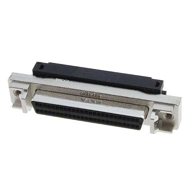 QTY (5) 50 POSITION SCSI CENTRONICS IDC RECEPTACLES 1.27mm .050 749611-5 AMP - Image 3 of 4