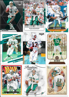 Dan Marino 16 Card Lot with MVP Insert NM