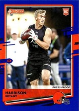 2020 Donruss #276 Harrison Bryant Press Proofs Blue Near mint or better