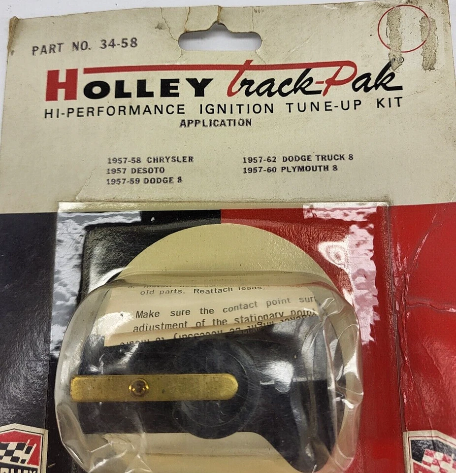 NORS 1957 1962 Mopar Dodge Chrysler Desoto Holley Track Pak Kit de puesta a punto EE. UU. 3458 Foto 2 de 2