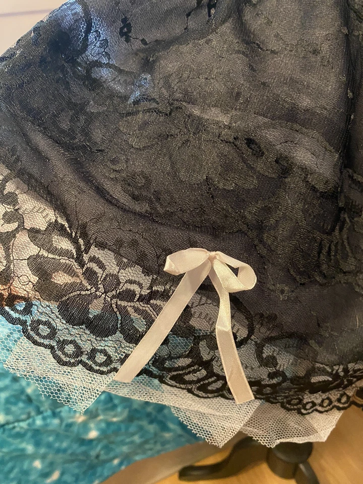 CanCan Tutu Maid Cat Witch Ballerina Tulle Skirt Halloween Costume Cosplay - Image 2 of 4