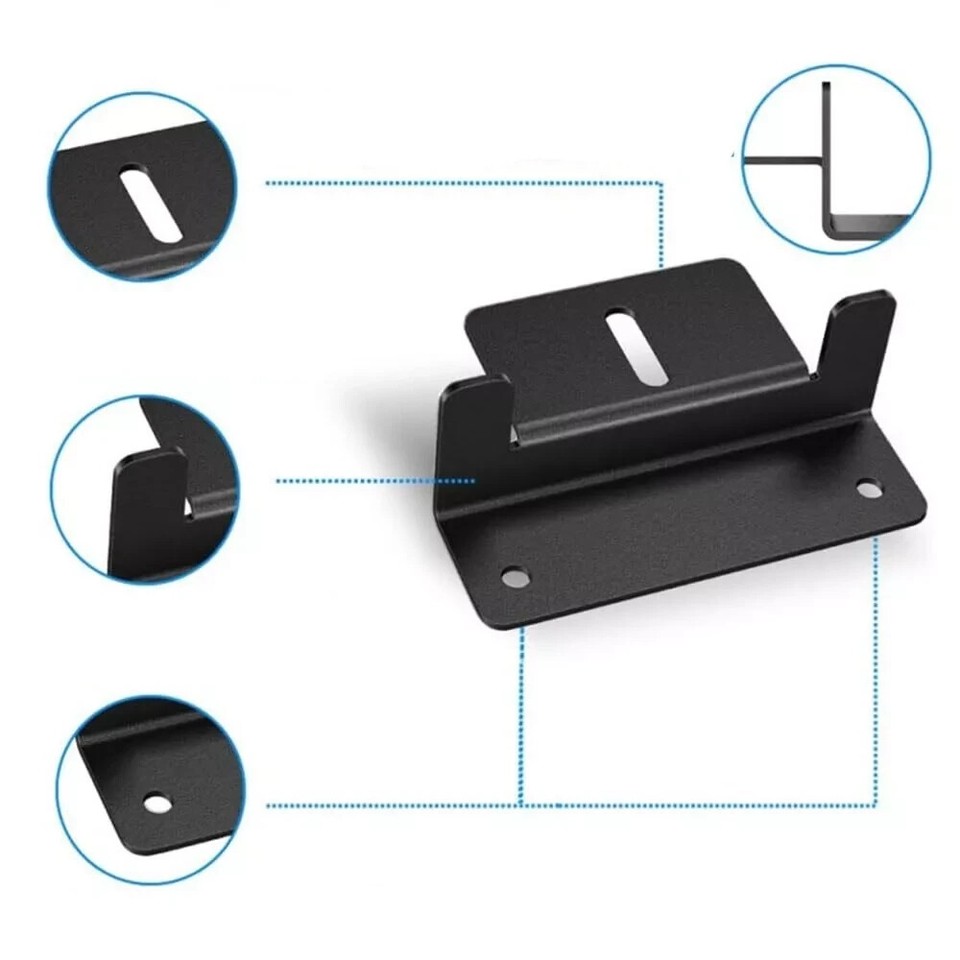 4 X Solar Panel Z Brackets With Stainless Steel Fixings For Caravan Roof, Motorhome