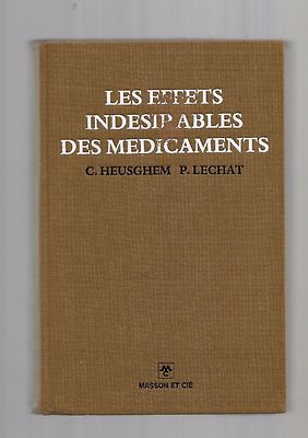 Nebenwirkungen von Medikamenten C Heusghem P Lechat Ed Masson REF E29 @
