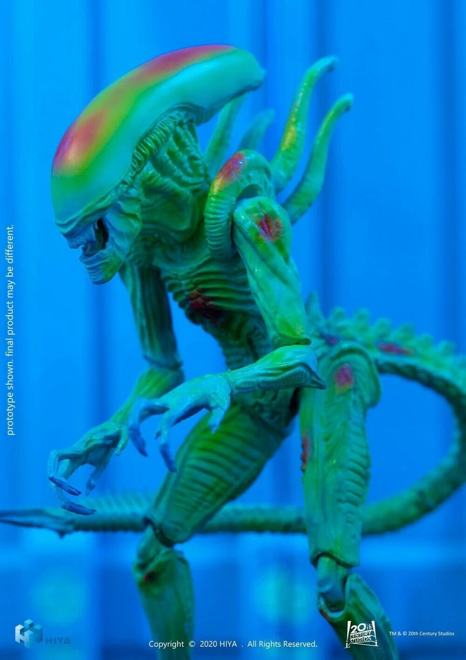 Hiya Toys EMA0002 1:18 Thermal Vision Alien Warrior Predators PVC Action Figure - Image 3 of 4