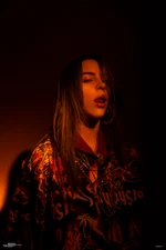 Billie Eilish Amber Officially Licensed Poster 24x36