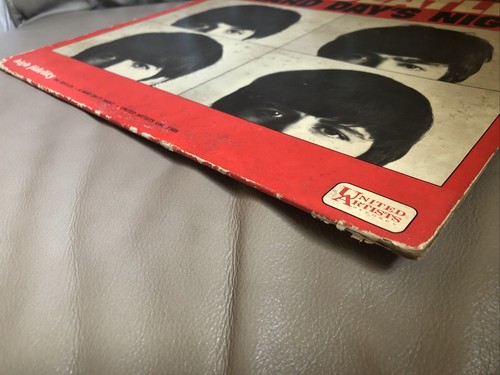 The Beatles A Hard Day's Night LP United Artist Orig US 1964 Mono song Misprint - Picture 5 of 5