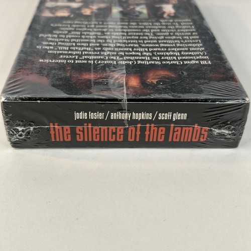 The Silence Of The Lambs VHS SEALED Watermark Orion Anthony Hopkins Jodie Foster - Picture 8 of 15