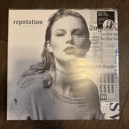 Taylor Swift REPUTATION PICTURE DISC 2LP Original Pressing open but never played