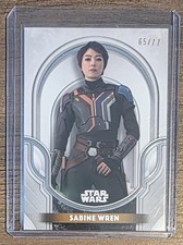 2025 Topps Star Wars Smugglers Outpost Galactic Antiquities GA38 Sabine Wren /77