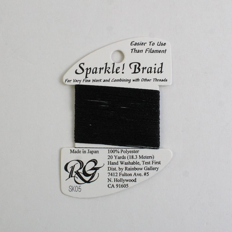 Lot of 3 Cards Sparkle! Braid Thread, SK03, 05 & 15, 2 New & 1 Slightly Used - Image 3 of 4