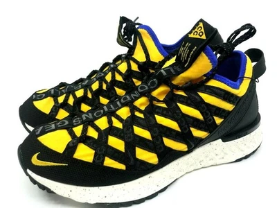 42.5 EU BV6344 700 Nike ACG React Terra Gobe Amarillo chaussures pour hommes - Photo 1/4