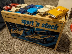 1968 ELDON SPORT N STOCK CAMARO, CORVETTE, CHARGER, MUSTANG, BOX + MORE WOW!
