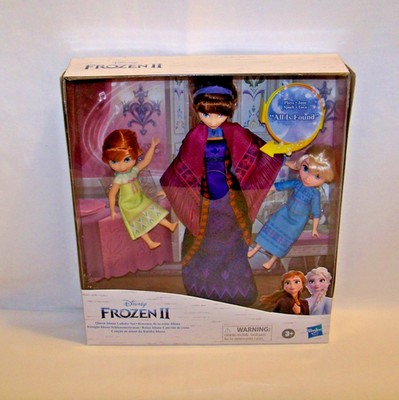 Disney Frozen 2 Queen Iduna Lullaby Set With Elsa and Anna Dolls