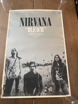 Nirvana Bleach 20th Anniversary Edition Poster Double Sided