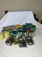 Lot Of 27 Plus Packages Of Precut Rug Yarn Assorted Colors Most Bucilla
