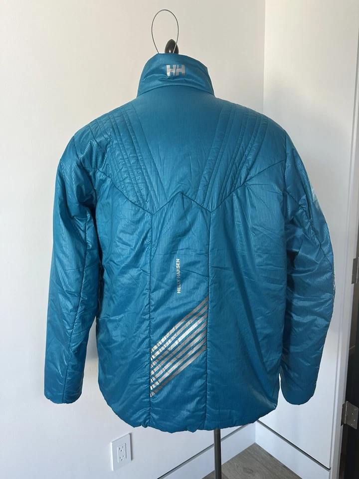 HELLY HANSEN WOMENS MOUNTAIN PROFESSIONAL SERIES PRIMALOFT JACKET size XXL Blue  - Image 2 of 4