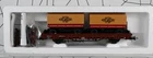 Roco H0 46537 Stake Car DB Loaded with Two Truck Trailers" Hinz & Kunz" in Original Packaging
