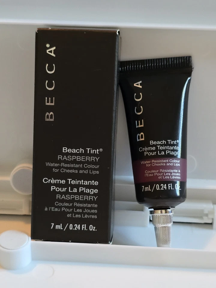 BECCA BEACH TINT WATER RESISTANT COLOUR FOR CHEEKS & LIPS RASPBERRY - Image 2 of 2