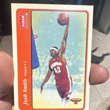 Fleer Josh Smith 2004-05 Fleer Tradition Rookie Atlanta Hawks NBA Card #237. rookie card picture