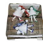 Hallmark Keepsake Ornament Box Hope Joy Love Vintage Porcelain 2002 Three Angels — photo 3