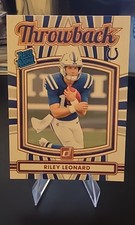 2025 Panini Donruss - Rated Rookies Throwbacks Riley Leonard #33 (RC)