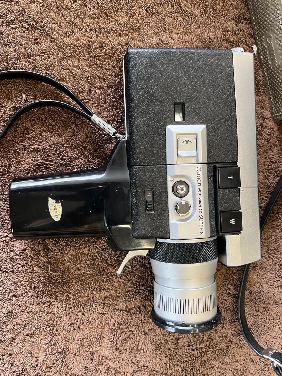 Canon Auto Zoom 518 Super 8 Movie Video Film Camera With Case | eBay