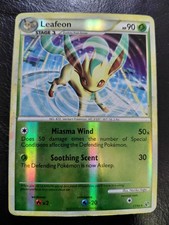 Leafeon 17/90 Rare Reverse Holo HS Undaunted Pokemon MP on eBay