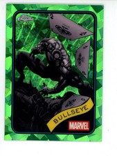 Bullseye 2025 Topps Chrome Marvel Sapphire Green Refractor SP /99 #30