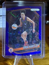 2025 Panini Prizm WNBA #86 Bria Hartley Blue Velocity Prizms